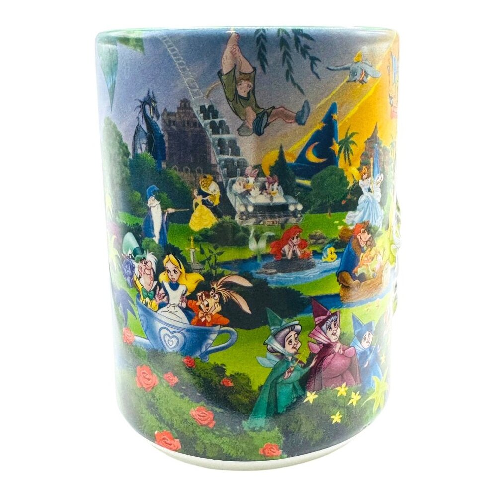 Walt Disney World Parks Grandpa Mug 16 Oz Ceramic Colorful Characters Vintage - Picture 7 of 9